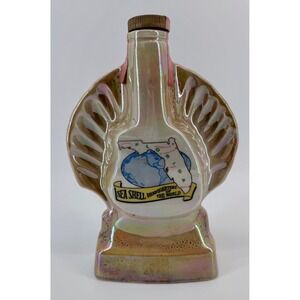 James B Beam Jim Bourbon Whiskey Shell Headquarters of the World Bottle 1968